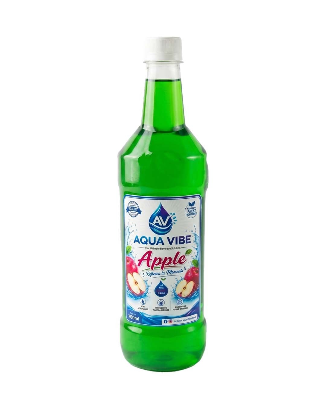 Aqua Vibe Apple Syrup (750ml)